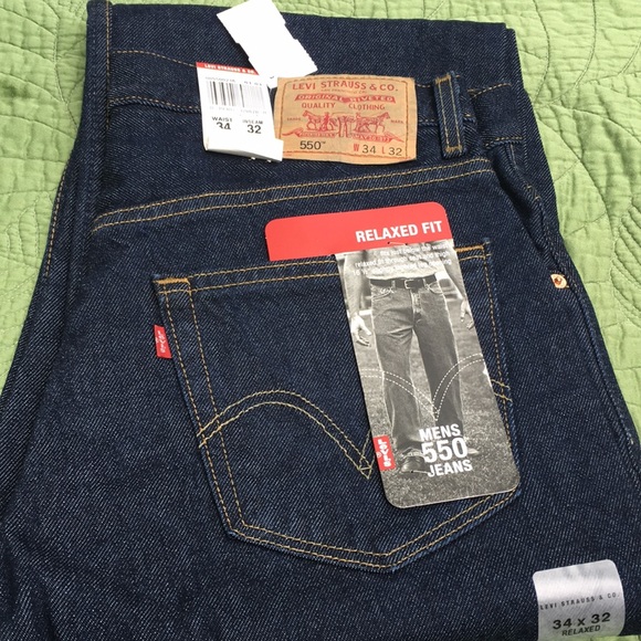 Vintage 550 Levi’s jeans made in USA